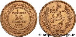 GOLD-, PALLADIUM- UND PLATIN-INVESTITIONEN 20 Francs or Bey Ali AH 1308 1891 Paris