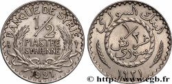 SYRIE - TROISIÈME RÉPUBLIQUE 1/2 Piastre Syrienne Banque de Syrie 1921 Paris