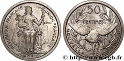 NOUVELLE CALÉDONIE 50 Centimes ESSAI 1949 Paris