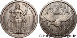 NOUVELLE CALÉDONIE Essai de 2 Francs 1949 Paris