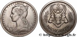 MADAGASCAR - Union française Essai de 2 Francs 1948 Paris