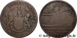 ÎLE DE FRANCE (ÎLE MAURICE) XX (20) Cash East India Company 1803 Madras