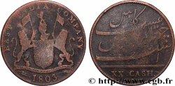 ISLE OF FRANCE (MAURITIUS) XX (20) Cash East India Company 1803 Madras