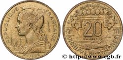 COMOROS  Essai de 20 Francs 1964 Paris