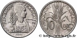 FRENCH INDOCHINA 10 Centièmes 1941 San Francisco