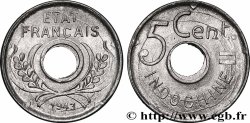 INDOCHINE FRANÇAISE 5 Centièmes 1943 Hanoï