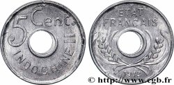 INDOCHINE FRANÇAISE 5 Centièmes 1943 Hanoï