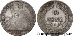 FRENCH INDOCHINA 10 Centièmes 1923 Paris