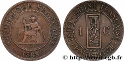 FRANZÖSISCHE-INDOCHINA 1 Centième 1888 Paris