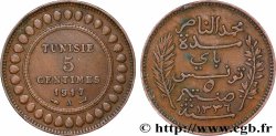 TUNESIEN - Französische Protektorate  5 Centimes AH1336 1917 Paris