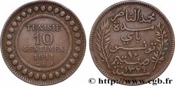 TUNESIEN - Französische Protektorate  10 Centimes AH1329 1911 Paris
