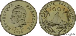POLYNÉSIE FRANÇAISE Essai de 100 Francs 1976 Paris SPL 