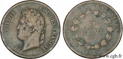 FRENCH COLONIES - Louis-Philippe, for Marquesas Islands 5 centimes 1843 Paris