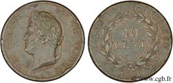 FRENCH COLONIES - Louis-Philippe, for Marquesas Islands 10 centimes 1844 Paris VF 