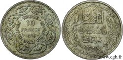 TUNISIE - PROTECTORAT FRANÇAIS 10 Francs au nom du Bey Ahmed an 1358 1939 Paris