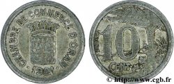 ARGELIA 10 Centimes Chambre de Commerce d’Oran 1921  BC 