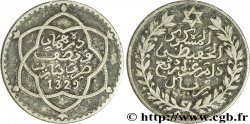 MAROC 2 1/2 Dirhams Moulay Hafid I an 1329 1911 Paris TTB 