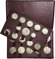 UNION FRANÇAISE - QUATRIÈME RÉPUBLIQUE Boîte de 23 essais des colonies françaises 1948 Paris SPL 