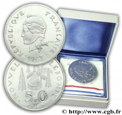 NEW CALEDONIA Piéfort 50 Francs Pacifique 1967 Paris MS 