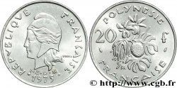 FRENCH POLYNESIA 20 Francs I.E.O.M Marianne  1975 Paris