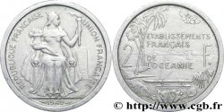 POLINESIA FRANCESE - Oceania Francese 2 Francs Union Française 1949 Paris 