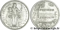 POLINESIA FRANCESA 2 Francs I.E.O.M. Polynésie Française 1979 Paris