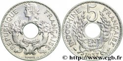 INDOCHINE FRANÇAISE 5 Centièmes 1937 Paris SPL 