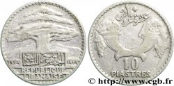 LIBANON 10 Piastres Cèdre du Liban 1929 