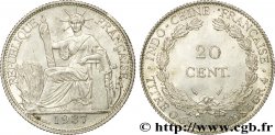 INDOCHINE FRANÇAISE 20 Centièmes 1937 Paris