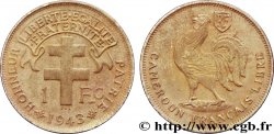 KAMERUN - FRANZÖSISCHE MANDAT 1 Franc ‘Cameroun Français Libre’ 1943 Prétoria