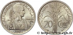 INDOCHINE FRANÇAISE 20 Centièmes 1939 Paris