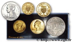 ÎLE DE LA RÉUNION Boîte de 5, 10 et 20 francs ESSAI 1955 Paris SPL 