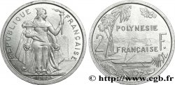 FRENCH POLYNESIA 2 Francs Polynésie Française 1965 Paris