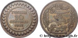 TUNISIE - PROTECTORAT FRANÇAIS 10 Centimes AH1330 1912 Paris