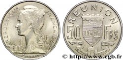 REUNION 50 Francs / armes de Saint Denis de la Réunion 1969 Paris MS 