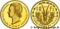 TOGO - UNION FRANCESE Essai de 10 Francs 1956 Paris 
