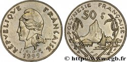 FRENCH POLYNESIA 50 Francs I.E.O.M. Marianne / paysage polynésien 1999 Paris