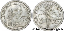 FRENCH INDOCHINA Essai de 20 Centièmes 1945 Paris