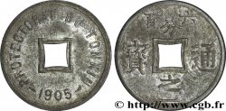 TONKIN - French Protectorate 1/600 de Piastre 1905 Paris