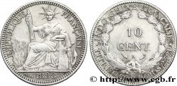 INDOCHINE FRANÇAISE 10 Centièmes 1888 Paris TTB+ 
