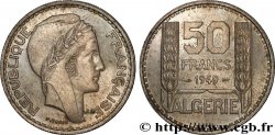 ALGÉRIE Essai 50 Francs Turin 1949  SPL 