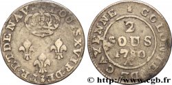 GUYANE FRANÇAISE Faux 2 Sous colonies de Cayenne 1e type  1780 Paris - A TB 