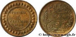 TUNISIA - French protectorate 5 Centimes AH1322 1904 Paris