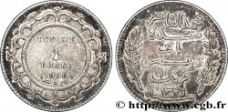 TUNESIEN - Französische Protektorate  1 Franc AH1326 1908 Paris