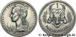 MADAGASCAR - UNIóN FRANCESA 1 Franc 1958 Paris