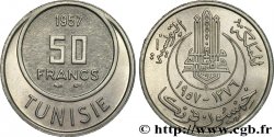 TUNISIE - PROTECTORAT FRANÇAIS 50 Francs AH1376 1957 Paris