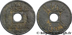 INDOCHINA 1/4 Cent 1942 Osaka