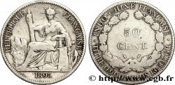 FRANZÖSISCHE-INDOCHINA 50 Centièmes 1895 Paris