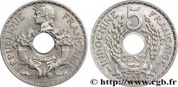 INDOCHINE FRANÇAISE 5 Centièmes 1938 Paris