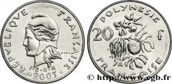 POLINESIA FRANCESA 20 Francs I.E.O.M Marianne  2003 Paris